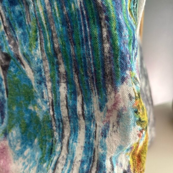 Parsley & Sage Multicolor Abstract Lined Jacket XL - Picture 3 of 16